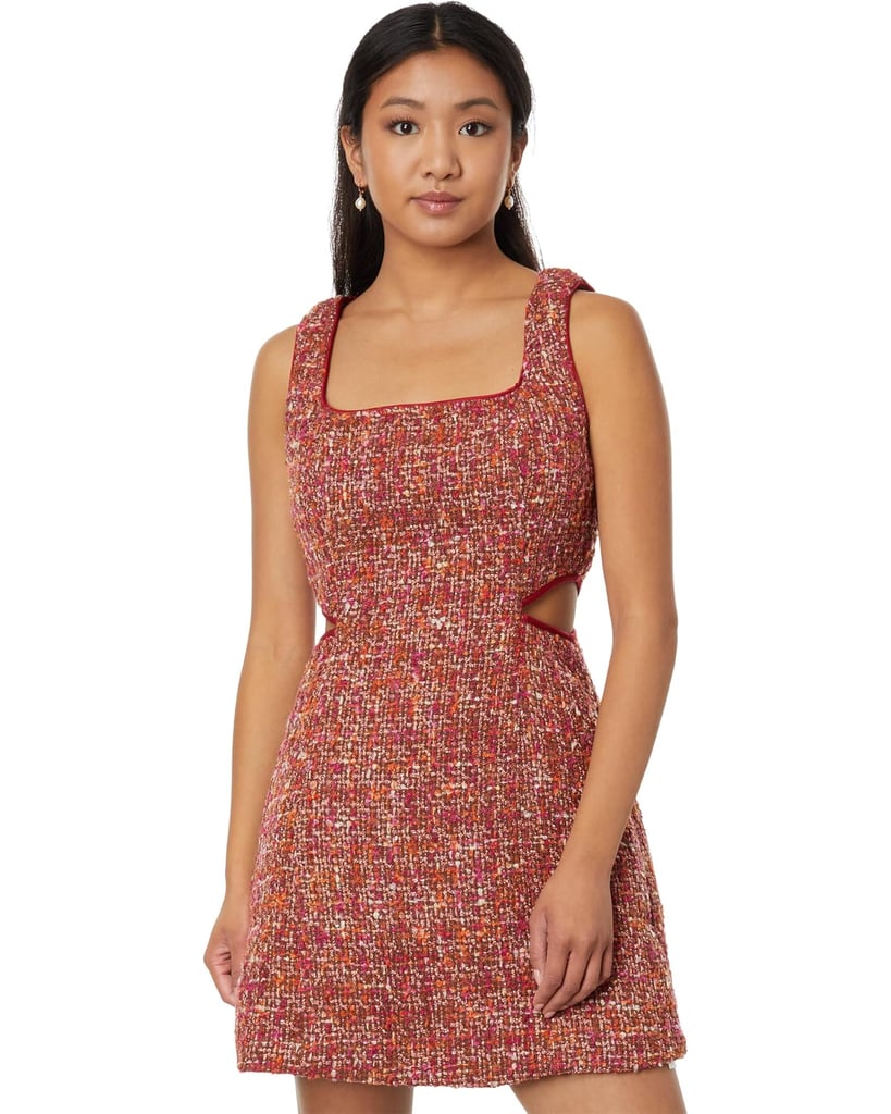 En Saison Beckett Tweed Mini Dress