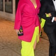 Blake Lively Electrifies a Black-Tie Event in an All-Neon Outfit