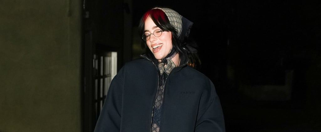Billie Eilish's Gucci Sheer Top and Bra Look