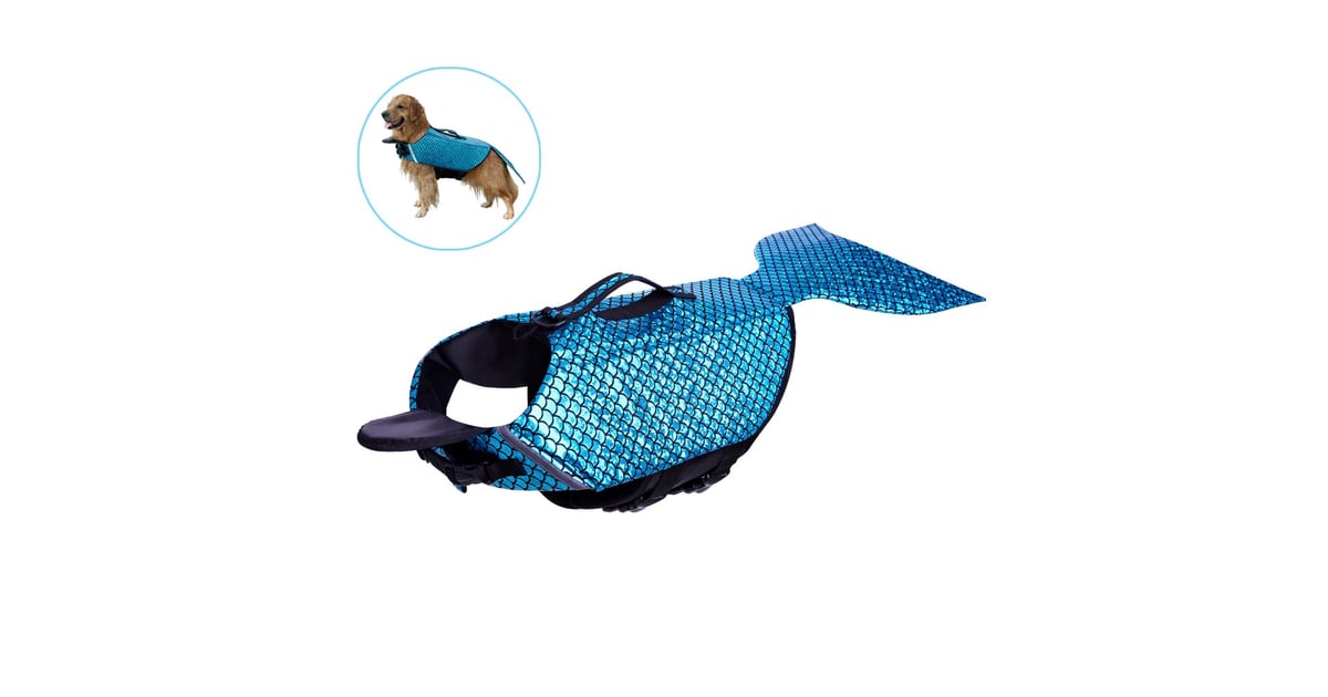 Buy the Blue Mermaid Dog Life Jacket Here Mermaid Life Jacket For