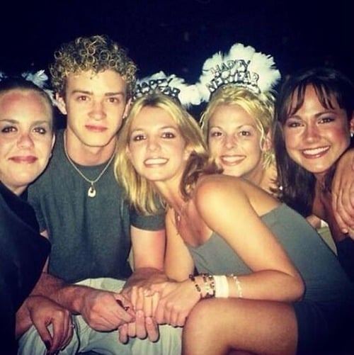 Britney Spears and Justin Timberlake Throwback Pictures