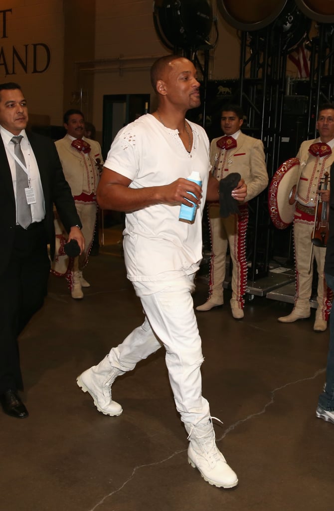 Will and Jada Pinkett Smith at the 2015 Latin Grammys