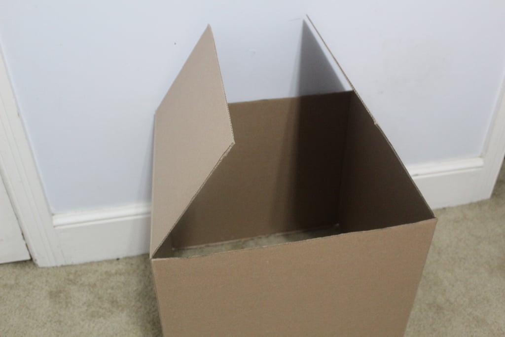 Cut Out the Bottom Box Flaps and Cut Two Off the Top