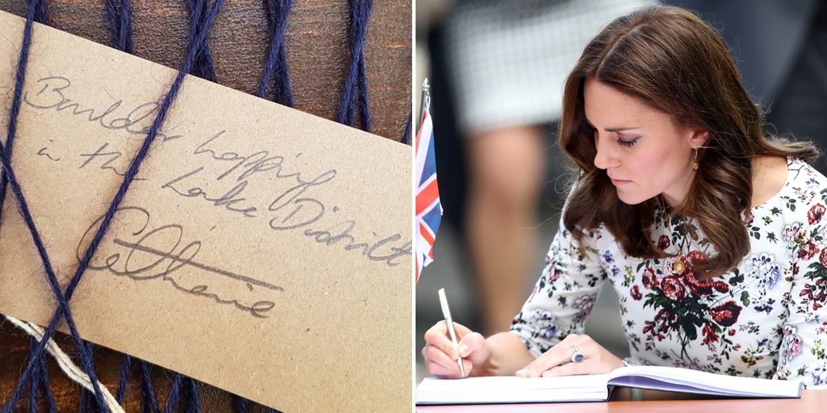 Kate Middleton's Handwriting Pictures | PS Celebrity