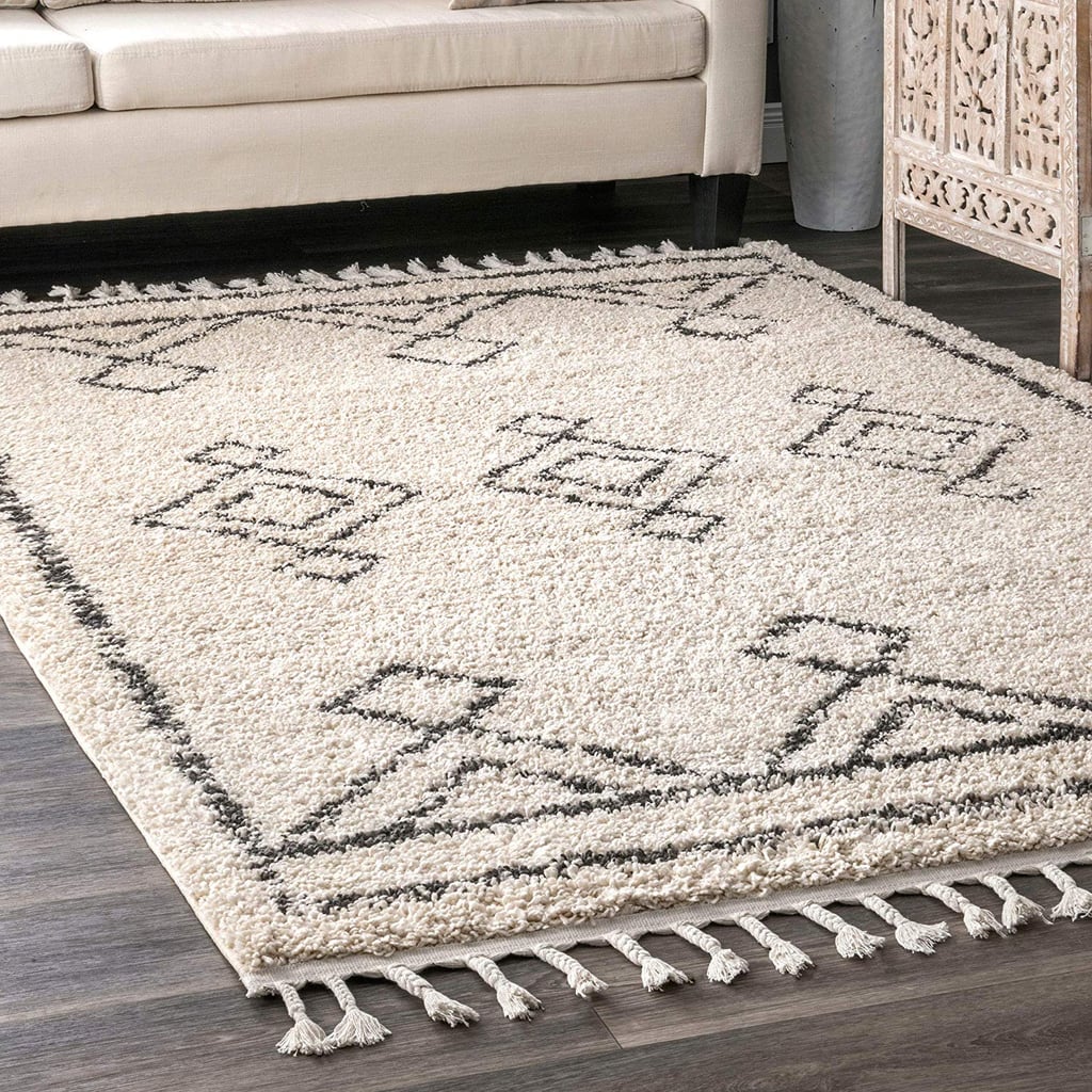 Nuloom Tassel Amelia Mackie Moroccan Diamond Shag Rug Best and Most