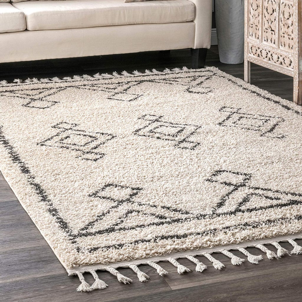 Nuloom Tassel Amelia Mackie Moroccan Diamond Shag Rug