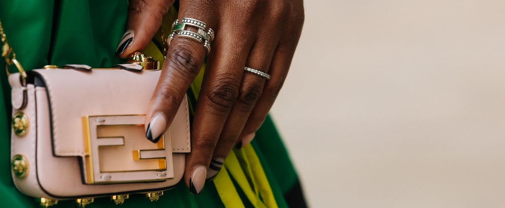 V-Cut French Manicure Trend For Fall