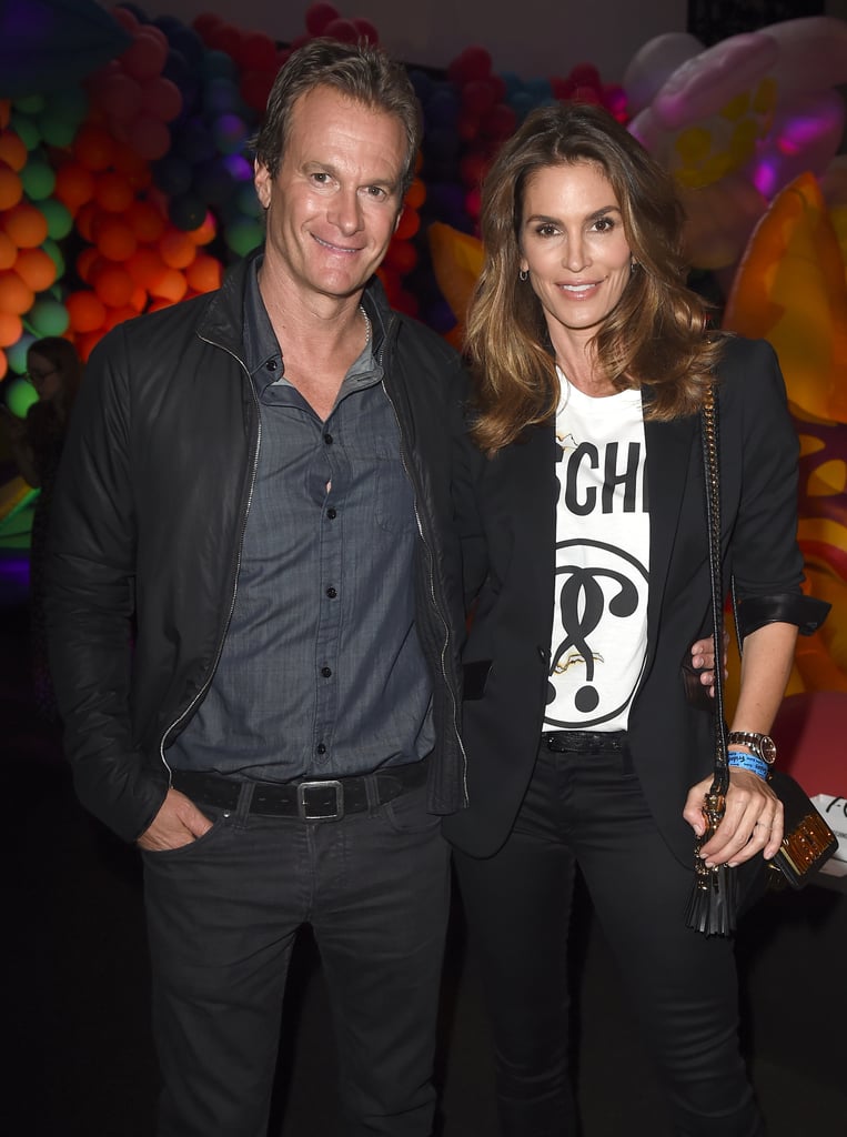 Cindy Crawford and Kaia Gerber at Moschino Show 2016