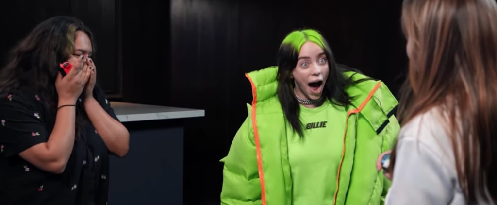Billie Eilish Surprised a Ton of Unsuspecting Superfans, and Yes, Squealing Ensued