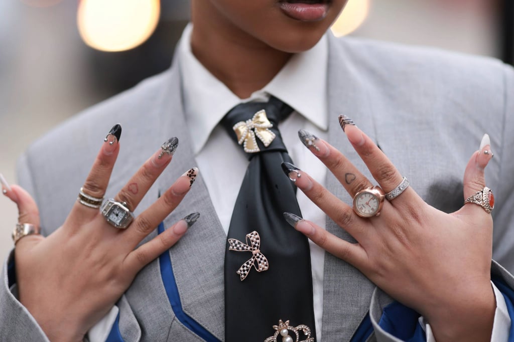 The "Castlecore" Nails Trend Is Out of a Fairy Tale