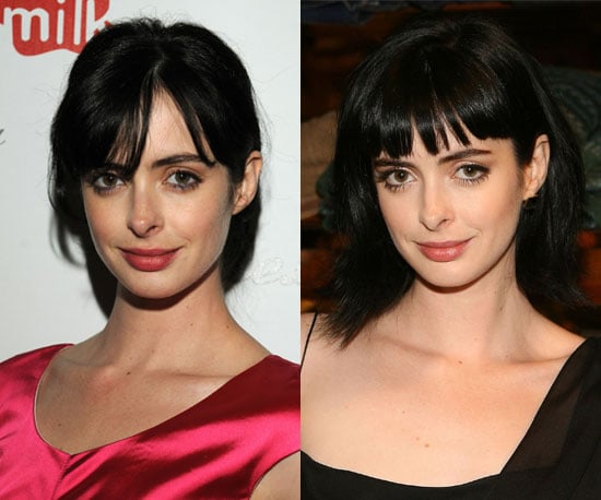 Krysten Ritter Side Swept Or Blunt Vote On Your Favorite Celebrity Bang Styles Popsugar Beauty