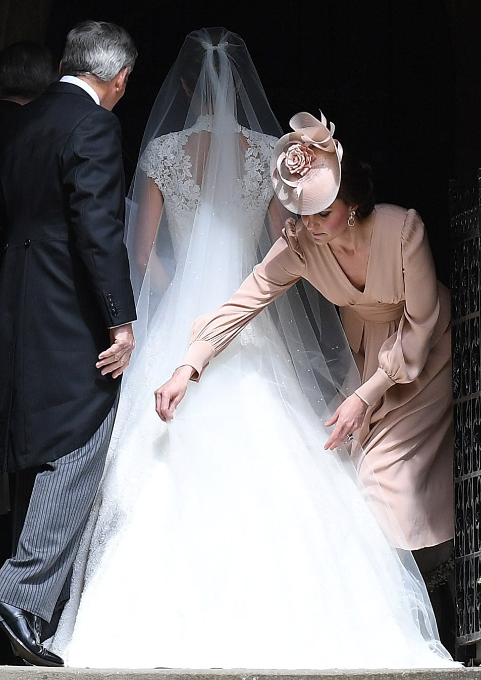 Kate Middleton Alexander McQueen Dress at Pippa's |