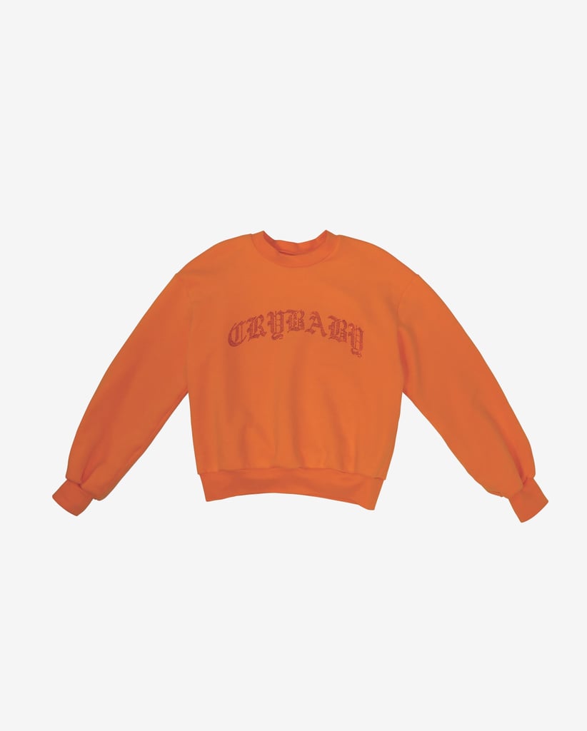 Crybaby Old English Rhinestone Crewneck