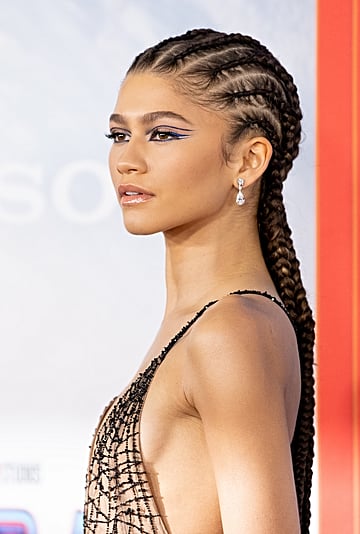 Zendaya Debuted a New Lob Haircut and Red Hair Colour