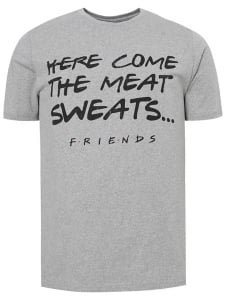 Friends TV Series Grey Slogan T-Shirt