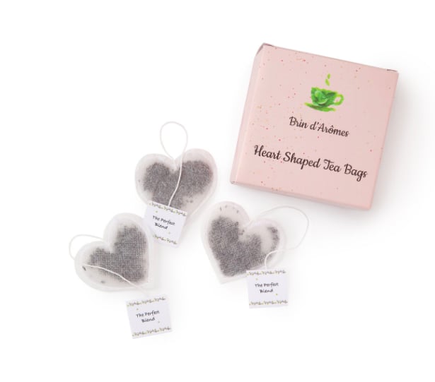 Heart-Shaped Tea Bags