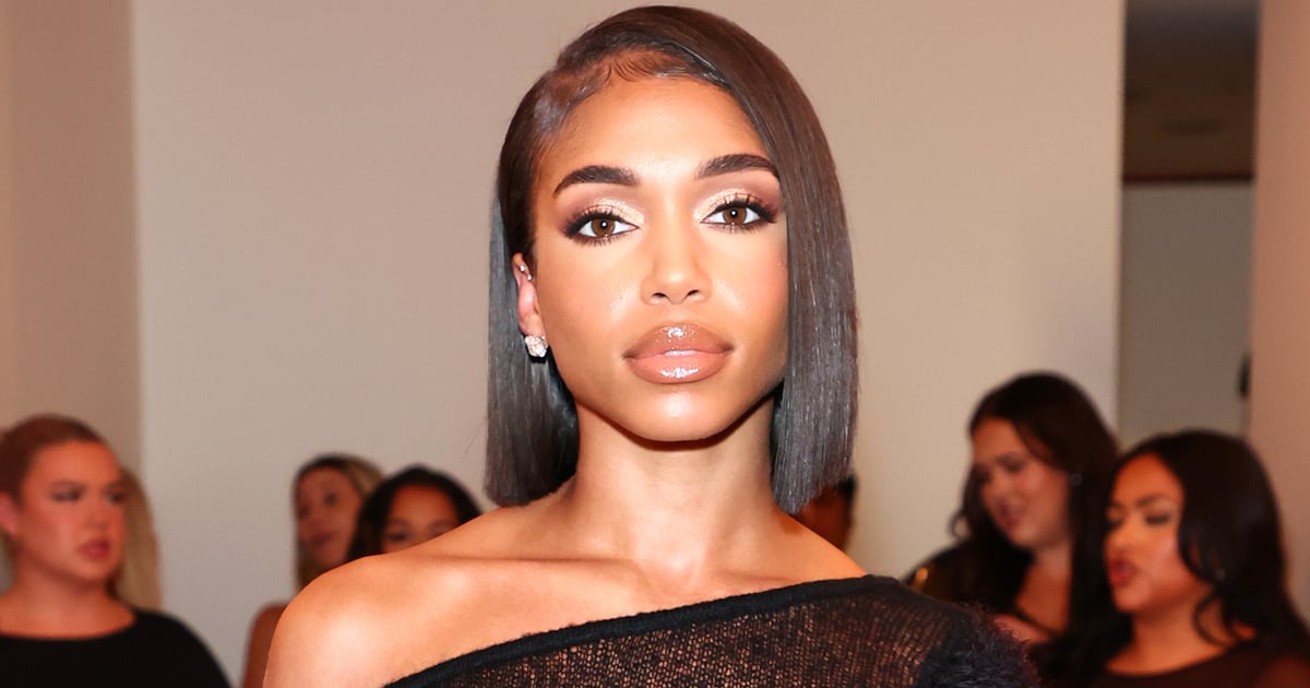 Lori Harvey Bares Her Abs in a Plunging Halter Dress