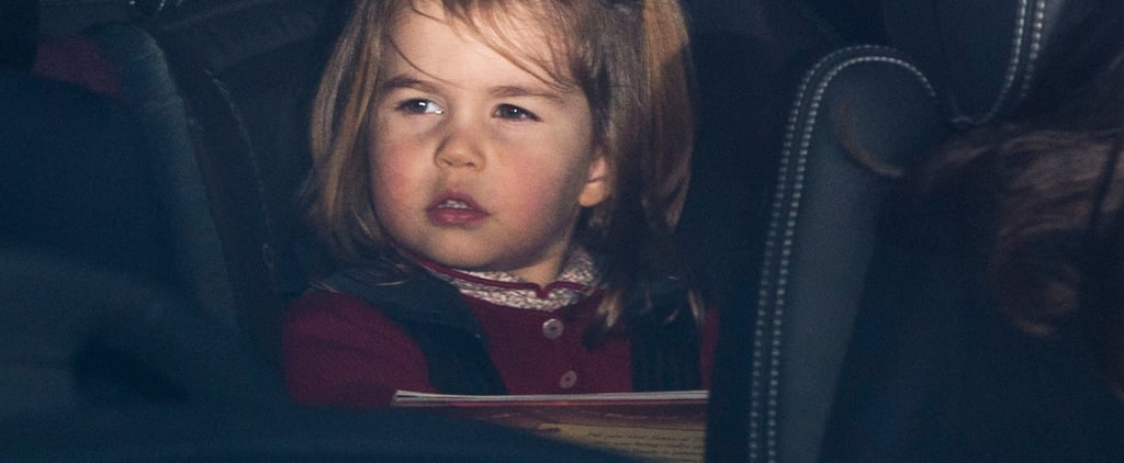 Princess Charlotte Going to Christmas Lunch December 2017