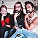 Justin Theroux and Emma Stone With Queer Eye's Jonathan