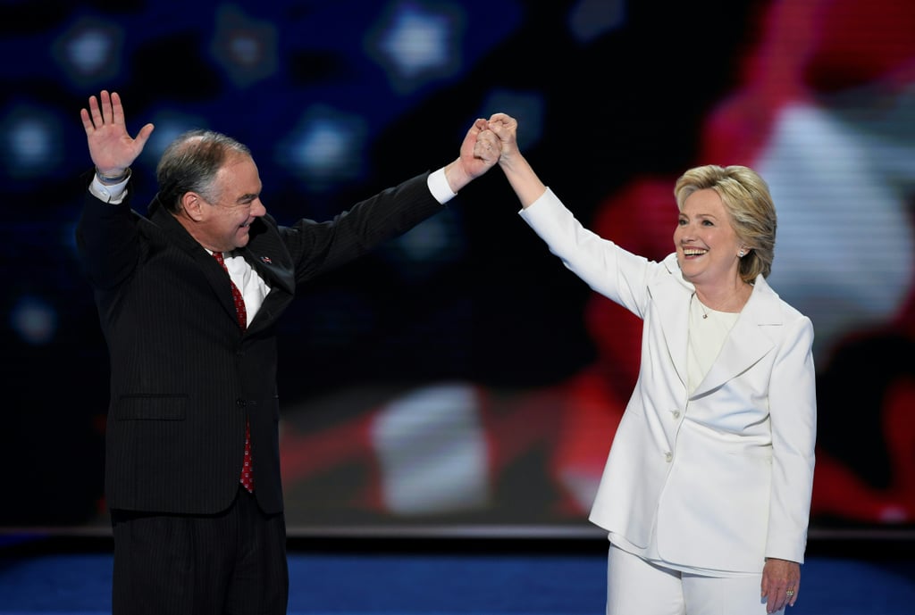 Hillary Clinton's White Suit at DNC 2016