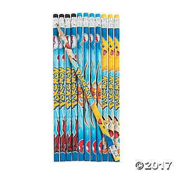 Pokémon Pikachu and Friends Pencils