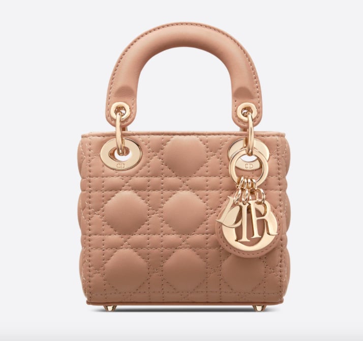 Dior Micro Lady Dior Bag Cannage Lambskin