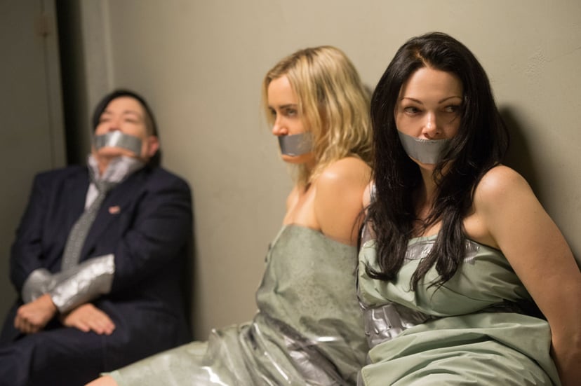 ORANGE IS THE NEW BLACK, Lea Delaria, Taylor Schilling, Laura Prepon in 'The Reverse Midas Touch'',  (Season 5, episode 510, aired June 9, 2017), ph: JoJo Whilden / Netflix / courtesy Everett Collection