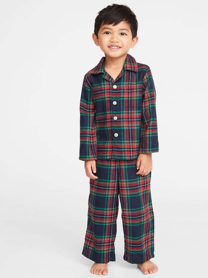 Printed Pajama Set Old Navy Holiday Pajamas 2018 POPSUGAR UK