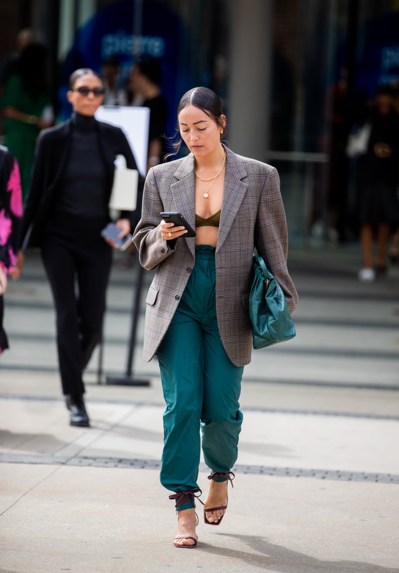 Test-Drive a Bra and Blazer