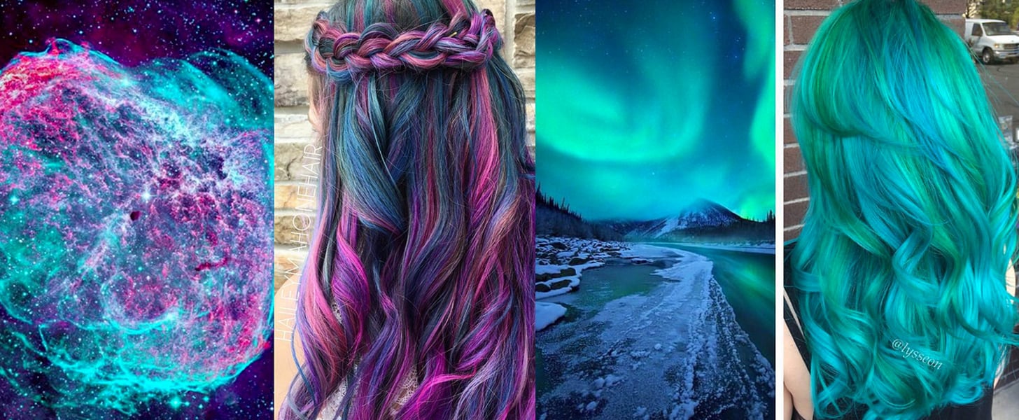 Galaxy Hair Color Ideas | POPSUGAR Beauty
