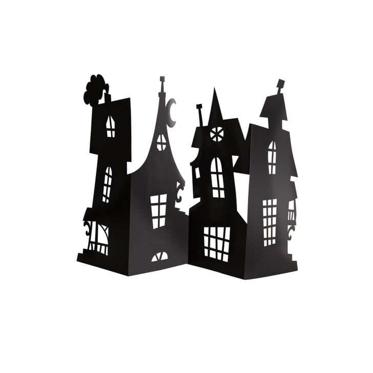 Paper Haunted House Halloween Centrepiece Decoration ...