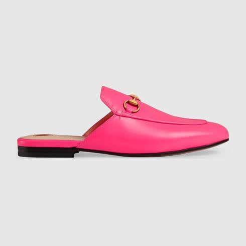 Gucci Princetown Leather Slipper