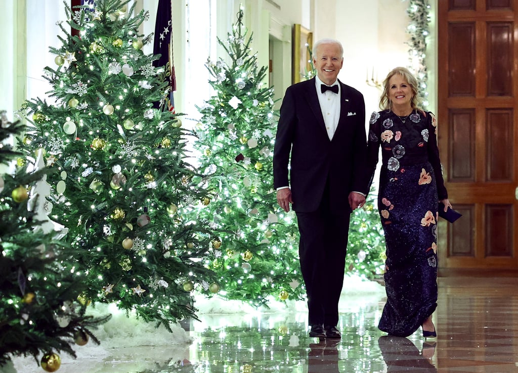 Jill Biden at Kennedy Center Honors 2022 in Monique Lhuillier