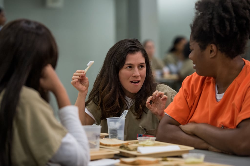 What misadventures will pregnant Lorna (Yael Stone) get into this season?
