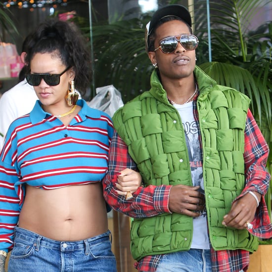 Rihanna Shows Baby Bump While Out With A$AP Rocky