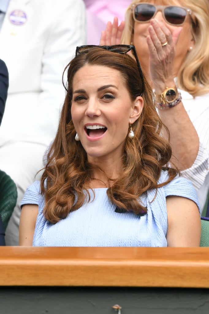 Kate Middleton Blue Dress at Wimbledon 2019