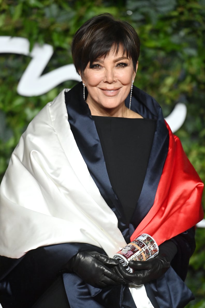 LONDON, ENGLAND - NOVEMBER 29: Kris Jenner attends The Fashion Awards 2021 at the Royal Albert Hall on November 29, 2021 in London, England. (Photo by Samir Hussein/WireImage)