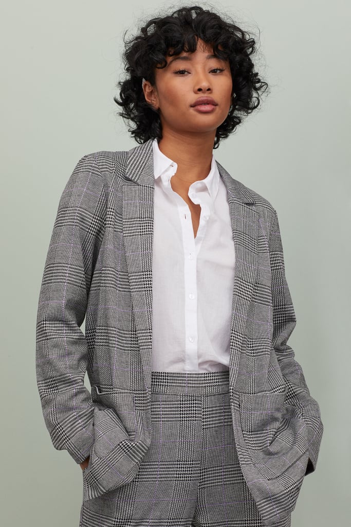 H&M Long Jacket | Best Work Clothes For Women Under $50 2020 | POPSUGAR ...