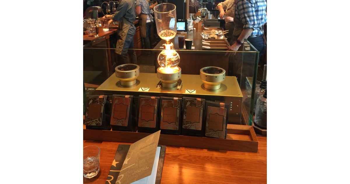 Siphon Coffee Starbucks Reserve Roastery Review POPSUGAR Food Photo 16