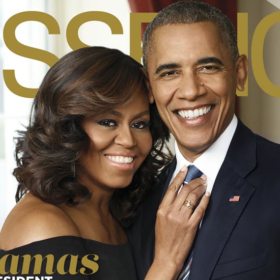 Barack and Michelle Obama on October 2016 Essence Cover