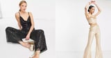 10 Sequin Jumpsuits For Head-to-Toe Holiday Sparkle