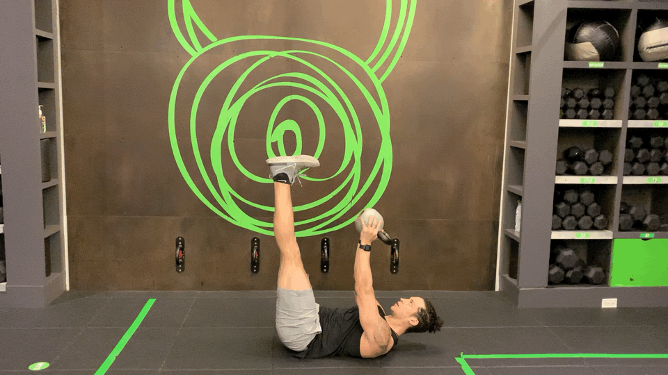 Pre-Fhix, Exercise 3: Kettlebell Toe Touch