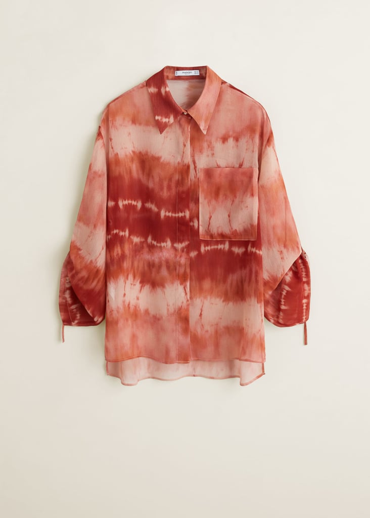 Mango Tie-Dye Blouse