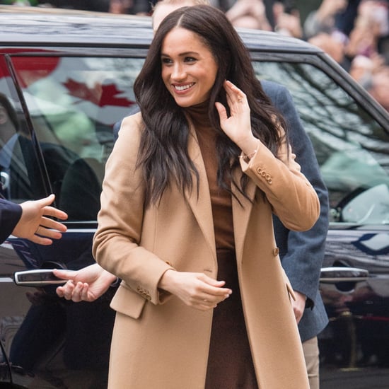 Meghan Markle's Tonal Brown Look at Canada House 2020