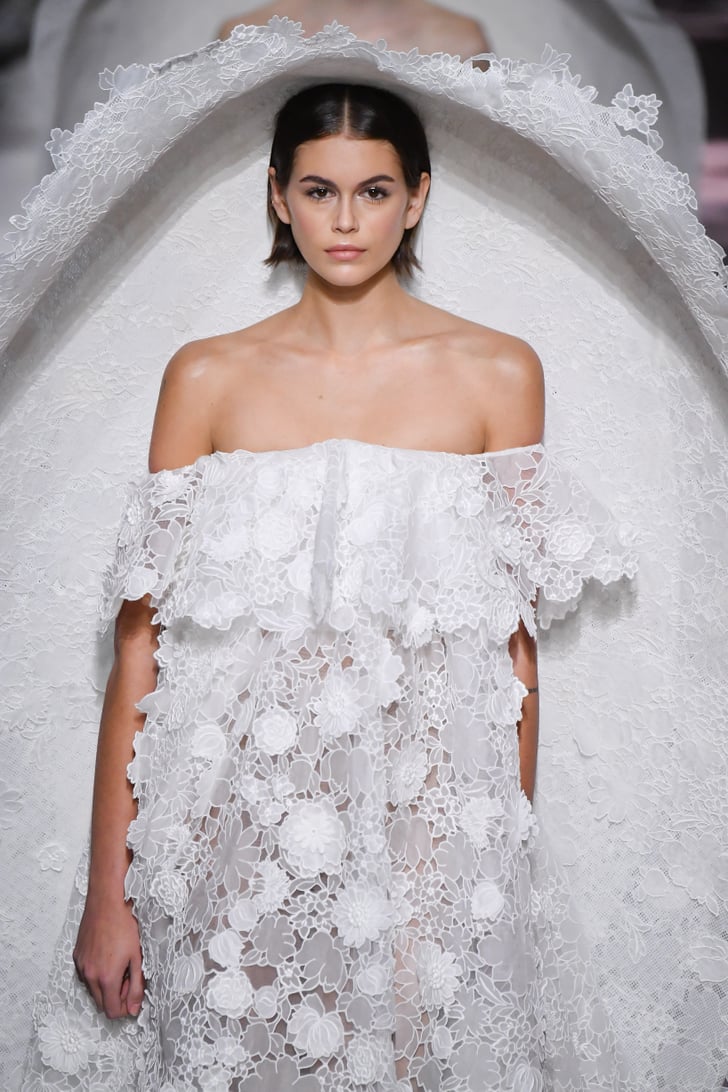 Kaia Gerber Givenchy Haute Couture Wedding Dress — Photos Popsugar Fashion Uk Photo 2 2640