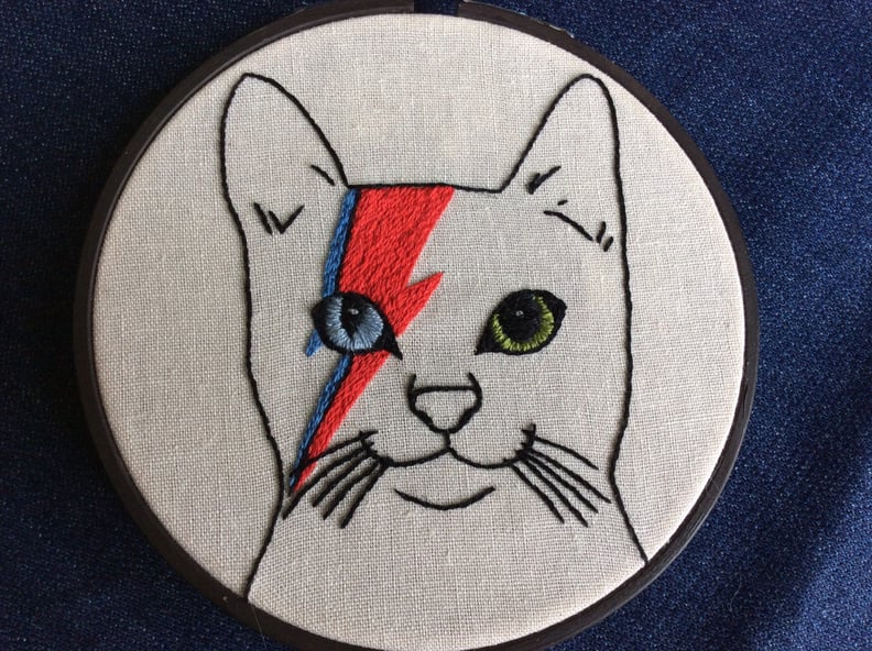 Miaowie Bowie Embroidery Kit