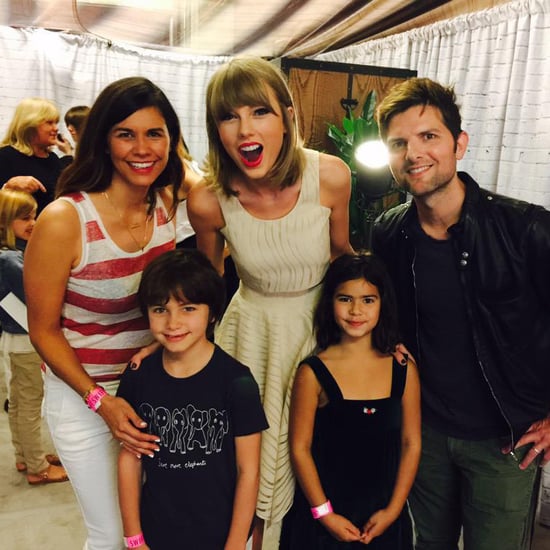 Celebrities at Taylor Swift's Concerts in LA 2015
