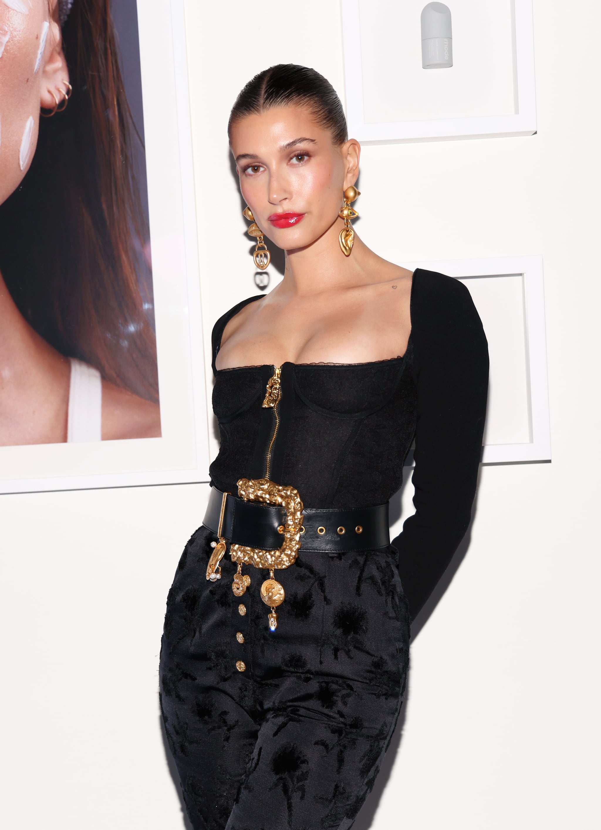 HOLLYWOOD, CALIFORNIA - JANUARY 14: Hailey Bieber attends OBB Media's Grand Opening of OBB Studios on January 14, 2023 in Hollywood, California. (Photo by Jerritt Clark/Getty Images for OBB Media)