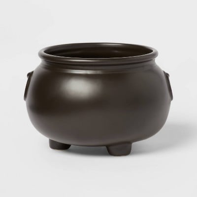Threshold Halloween Cauldron Candy Serving Bowl