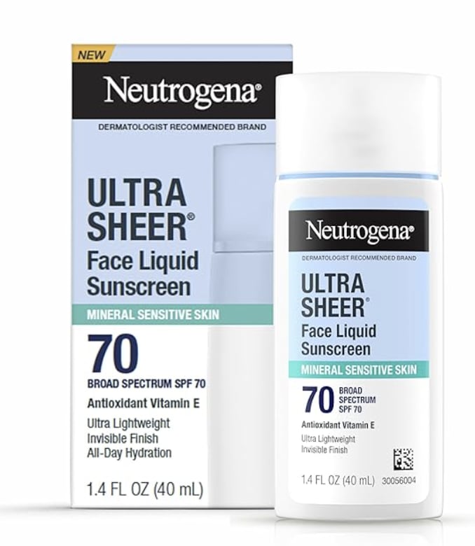 Neutrogena Ultra Sheer Sunscreen